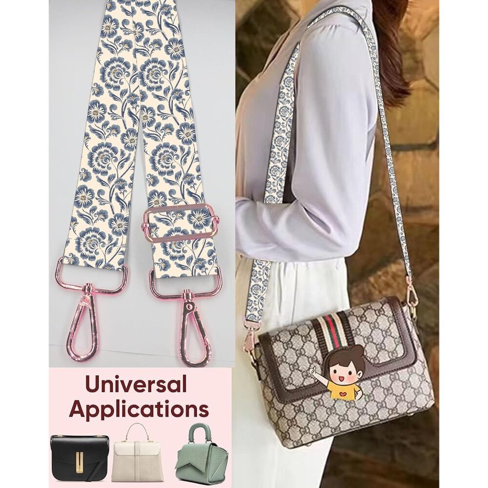 Crossbody Purse Strap Replacement Adjustable 1.5 … - image 3